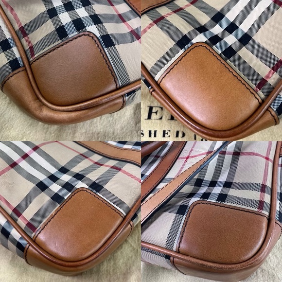💎 LAPTOP 💎 BURBERRY 2 way large tote business bag work - Picture 6 of 12